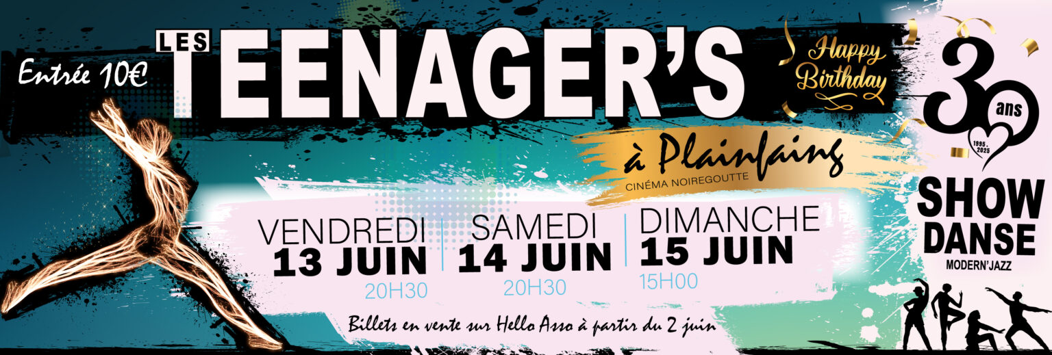 The Teenager's est association de danse Modern'Jazz à Saint-Dié des Vosges.